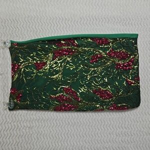 NWT Hesperus premium green/pink sequined embellished skirt.